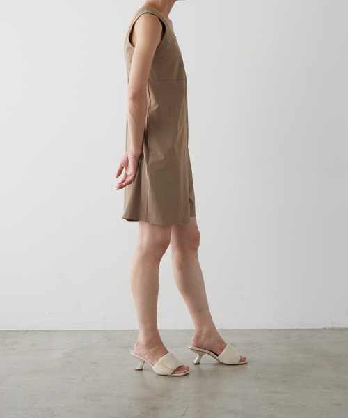 earthy（アーシー）の「【UVカット・吸水速乾】ショートオールインワン（サロペット/オーバーオール・レディース・ブラック/キャメル/モカ・FREE）」の8枚目の写真