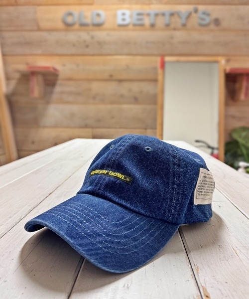 GREEN BOWL（グリーンボウル）の「グリーンボウル 【GREEN BOWL】 】Denim Wash Low Cap（キャップ・レディース・インディゴブルー・FREE）」の5枚目の写真