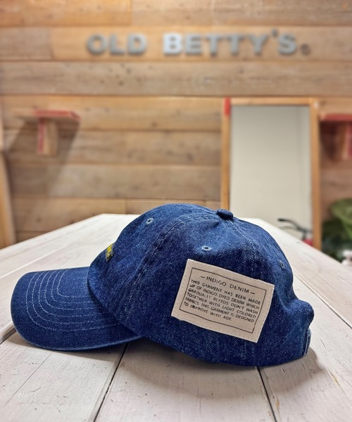 GREEN BOWL（グリーンボウル）の「グリーンボウル 【GREEN BOWL】 】Denim Wash Low Cap（キャップ・レディース・インディゴブルー・FREE）」の6枚目の写真