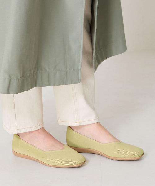 ORiental TRaffic（オリエンタルトラフィック）の「軽量 跳べるパンプス ニット パンプス /R-3215（パンプス・レディース・ベージュ系その他/ブラウン/ピンク/ベージュ/ブラック/グリーン・33/34/35/36/37/38/39/40/41/42/43）」の21枚目の写真