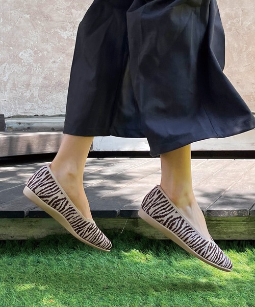 ORiental TRaffic（オリエンタルトラフィック）の「軽量 跳べるパンプス ニット パンプス /R-3215（パンプス・レディース・ベージュ系その他/ブラウン/ピンク/ベージュ/ブラック/グリーン・33/34/35/36/37/38/39/40/41/42/43）」の8枚目の写真