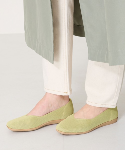 ORiental TRaffic（オリエンタルトラフィック）の「軽量 跳べるパンプス ニット パンプス /R-3215（パンプス・レディース・ベージュ系その他/ブラウン/ピンク/ベージュ/ブラック/グリーン・33/34/35/36/37/38/39/40/41/42/43）」の18枚目の写真