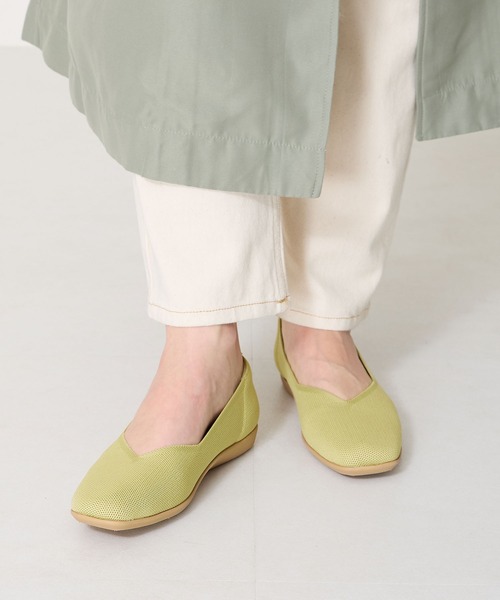 ORiental TRaffic（オリエンタルトラフィック）の「軽量 跳べるパンプス ニット パンプス /R-3215（パンプス・レディース・ベージュ系その他/ブラウン/ピンク/ベージュ/ブラック/グリーン・33/34/35/36/37/38/39/40/41/42/43）」の20枚目の写真