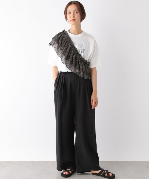 LEPSIM（レプシィム）の「マルチ襟レイヤード　126773（付け襟・レディース・ブラック/ライトグレー・FREE）」の11枚目の写真