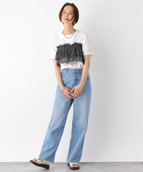 LEPSIM（レプシィム）の「マルチ襟レイヤード　126773（付け襟・レディース・ブラック/ライトグレー・FREE）」の15枚目の写真