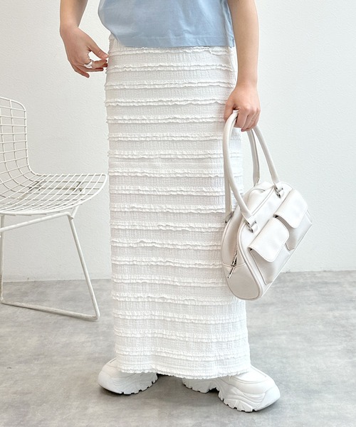 w closet（ダブルクローゼット）の「フリフリロングスカート