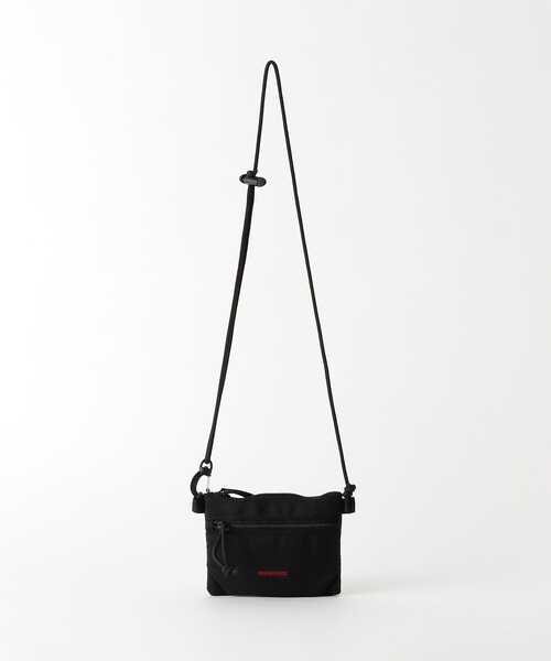 BRIEFING（ブリーフィング）の「＜BRIEFING＞JUMP W ZIP PURSE Wジップパース ショルダーバッグ（ショルダーバッグ・メンズ・ナチュラル/ブラック/その他1・FREE）」の2枚目の写真