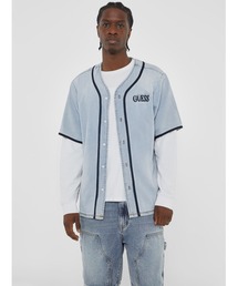 Guess | GUESS Originals Denim Baseball Shirt(その他トップス)