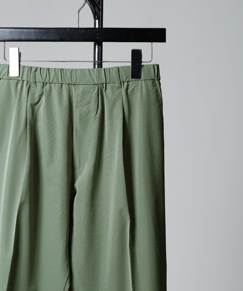 NILWAY(ニルウェイ)の「2WAY ストレッチ ポリサッカー ワイドパンツ 【セットアップ可能】(その他パンツ・メンズ・グレー/カーキ/ブラウン/ネイビー・X-LARGE/LARGE/MEDIUM)」の10枚目の写真