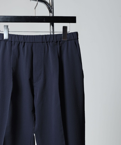 NILWAY(ニルウェイ)の「2WAY ストレッチ ポリサッカー ワイドパンツ 【セットアップ可能】(その他パンツ・メンズ・グレー/カーキ/ブラウン/ネイビー・X-LARGE/LARGE/MEDIUM)」の8枚目の写真