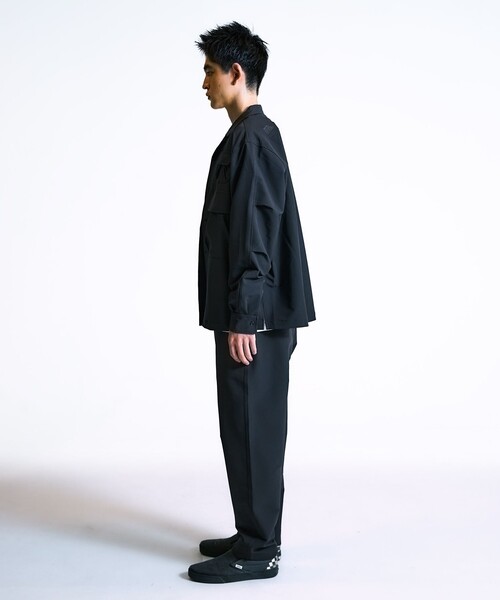 City Ambient Products(シティアンビエントプロダクツ)の「City Ambient Products: SHELTECH Warm(R) テーパード パンツ(その他パンツ・メンズ・チャコールグレー/ブラック・SMALL/LARGE/MEDIUM)」の5枚目の写真