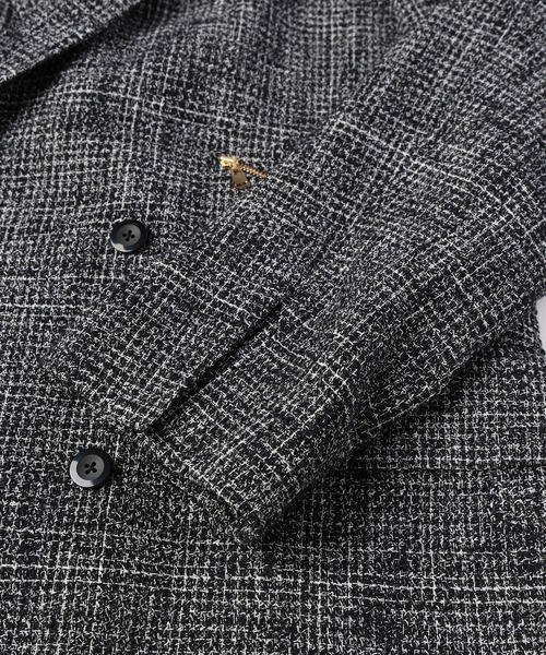 CULLNI（クルニ）の「24-AW-028B / Butcher Tweed Zip Pocket Tailored