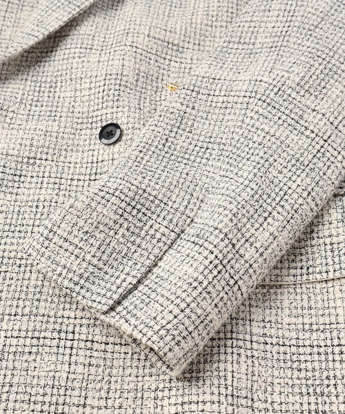 CULLNI（クルニ）の「24-AW-028B / Butcher Tweed Zip Pocket Tailored