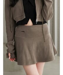 EATME | リブミニスカート（セットアップ可能）(スカート)