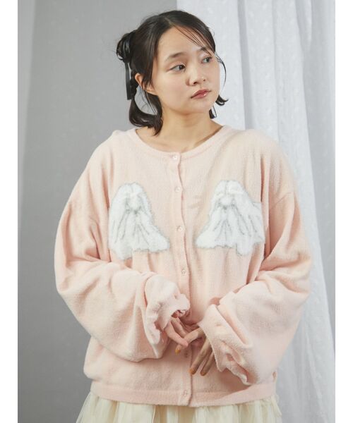 merry jenny（メリージェニー）の「シーズー×シーズーカーディガン（カーディガン/ボレロ・レディース・グレー/ピンク/ブラック・FREE）」の18枚目の写真