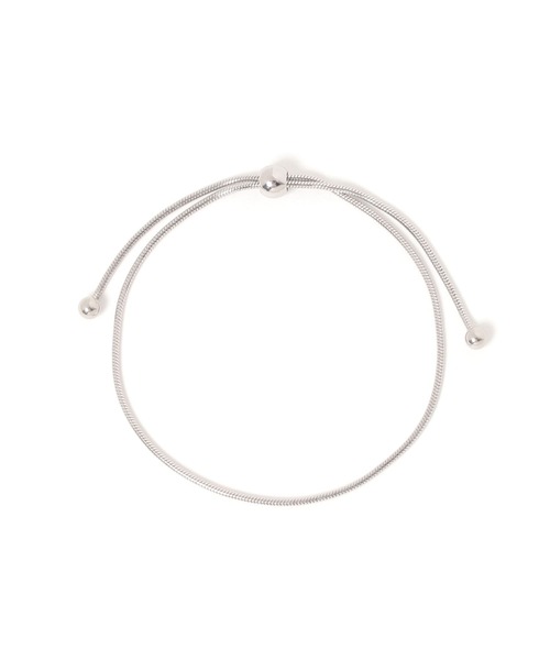 GLOBAL WORK(グローバルワーク)の「ステンレススライドブレス/132102(ブレスレット・レディース・ゴールド系1/シルバー系2/シルバー系1/ゴールド系2・ONE SIZE)」の2枚目の写真