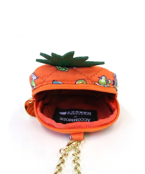 ACCOMMODE(アコモデ)の「CHAMCHAM MARKET / キルティングフルーツポーチチャーム(ポーチ・レディース・レッド/ピンク/オレンジ・FREE)」の20枚目の写真