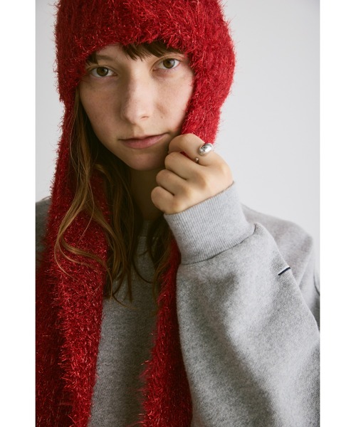 CHANEL キラキラマフラー キラキラニット帽 セット CHANEL