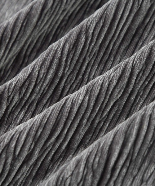 GeeRA（ジーラ）の「【新色追加/S-LLサイズ展開】すっきり見え！ベロアプリーツバックスリットロングタイトスカート（スカート・レディース・アイボリー/ブラック/グレー/ブラウン・MEDIUM/LARGE/X-LARGE/SMALL）」の15枚目の写真