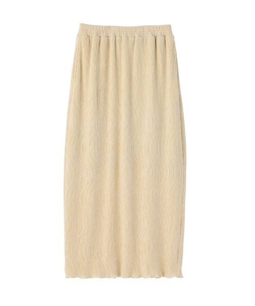 GeeRA（ジーラ）の「【新色追加/S-LLサイズ展開】すっきり見え！ベロアプリーツバックスリットロングタイトスカート（スカート・レディース・アイボリー/ブラック/グレー/ブラウン・MEDIUM/LARGE/X-LARGE/SMALL）」の14枚目の写真