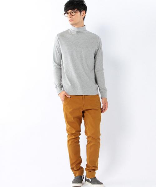 coen(コーエン)の「スムースタートルネック(Tシャツ/カットソー・メンズ・ブラック/グレー・MEDIUM/LARGE/SMALL/X-LARGE)」の6枚目の写真