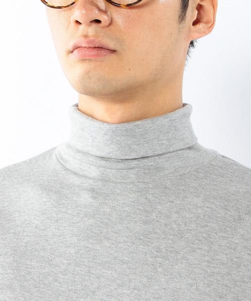 coen(コーエン)の「スムースタートルネック(Tシャツ/カットソー・メンズ・ブラック/グレー・MEDIUM/LARGE/SMALL/X-LARGE)」の7枚目の写真