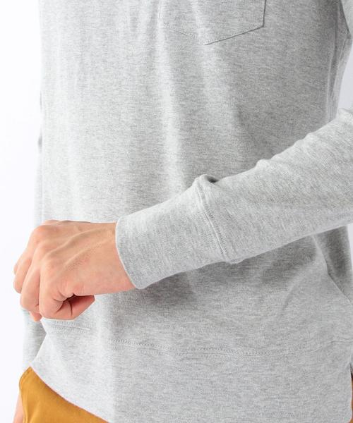 coen(コーエン)の「スムースタートルネック(Tシャツ/カットソー・メンズ・ブラック/グレー・MEDIUM/LARGE/SMALL/X-LARGE)」の8枚目の写真