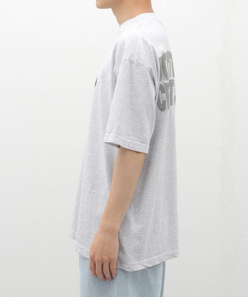 【セール】【QH / QUISPIAM HABILIS】QH LOGO S/S T-SHIRTS（Tシャツ/カットソー）｜PULP/417EDIFICE（パルプフォーワンセブンエディフィス）