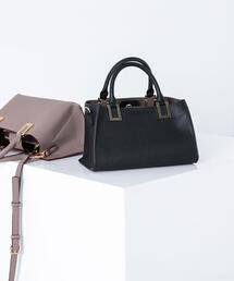 NATURAL BEAUTY BASIC | ◇【Oggi10月号掲載】スクエアメタルトートバック(トートバッグ)