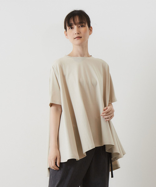 【セール】【LOURMARIN】サークルヘムプルオーバー（Tシャツ/カットソー）｜LOGEMENT DE CLAIRE（ロジュモンドクレール）