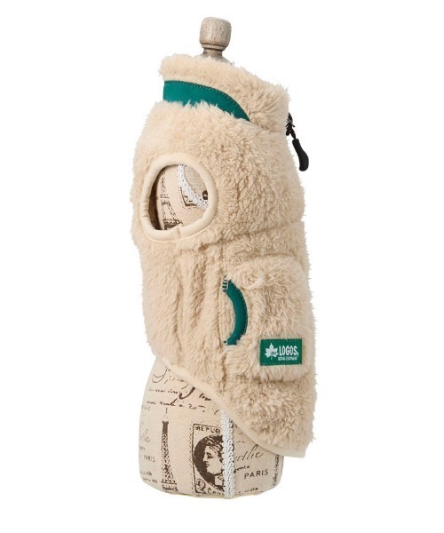 LOGOS（ロゴス）の「LOGOS/ポイントカラーボアベスト（ペットウェア・レディース・アイボリー/レッド・XS/S/M/L/2L/3L）」の5枚目の写真