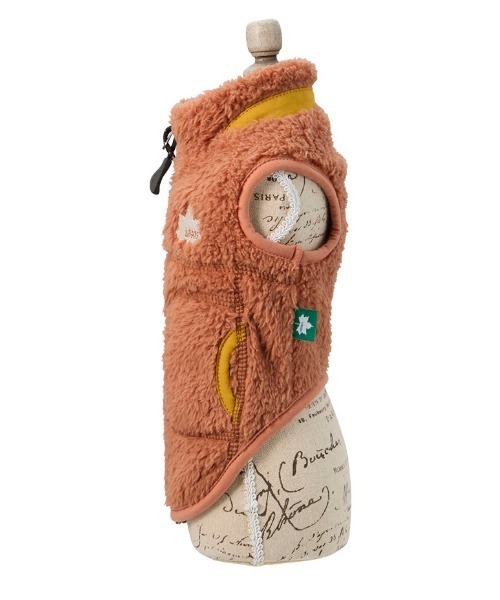 LOGOS（ロゴス）の「LOGOS/ポイントカラーボアベスト（ペットウェア・レディース・アイボリー/レッド・XS/S/M/L/2L/3L）」の8枚目の写真