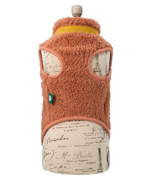 LOGOS（ロゴス）の「LOGOS/ポイントカラーボアベスト（ペットウェア・レディース・アイボリー/レッド・XS/S/M/L/2L/3L）」の10枚目の写真