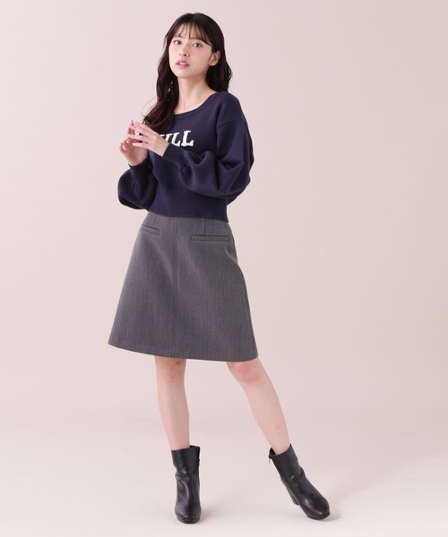 【セール】◇ボンディングAラインスカ―ト（スカート）｜JILL by JILL STUART（ジルバイジルスチュアート）