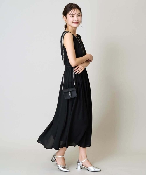 a.v.v（アーヴェヴェ）の「チェーンミニショルダーバッグ（ショルダーバッグ・レディース・ブラック/シルバー・38）」の20枚目の写真