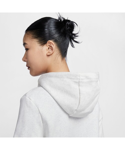 NIKE(ナイキ)の「ナイキ NIKE ナイキ NSW クラブ フリース フルジップ L/S フーディ ST(スウェット・レディース・ライトグレー・M/L)」の7枚目の写真