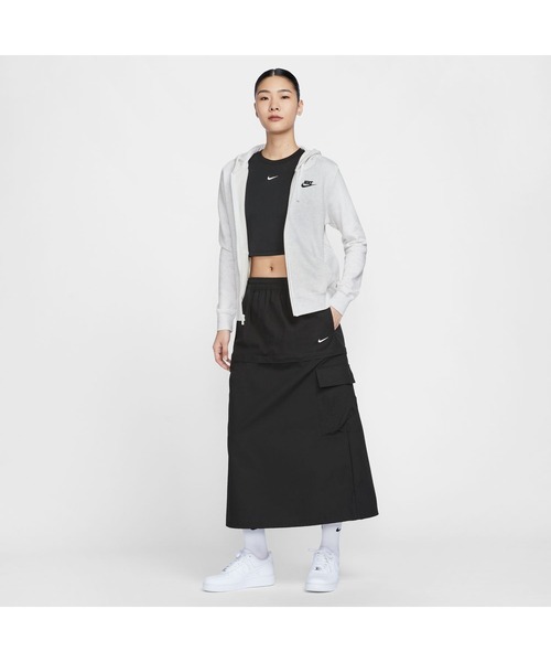 NIKE(ナイキ)の「ナイキ NIKE ナイキ NSW クラブ フリース フルジップ L/S フーディ ST(スウェット・レディース・ライトグレー・M/L)」の8枚目の写真