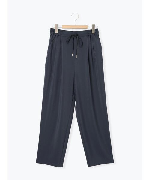 Samansa Mos2 blue（サマンサモスモスブルー）の「パウダーツイルテーパードイージーパンツ（その他パンツ・レディース・ベージュ/チャコールグレー/ブラック/グレー・F）」の12枚目の写真