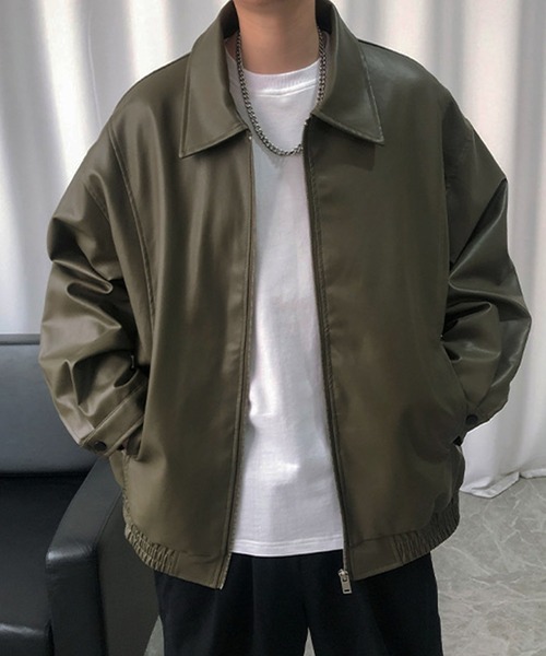 Tobee】ヴィンテージ レザー ブルゾン/ ジャケット（ブルゾン）｜TOBEE