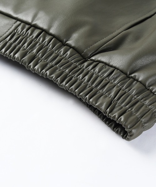 TOBEE（トゥビー）の「【Tobee】ヴィンテージ レザー ブルゾン/ ジャケット（ブルゾン・メンズ・グリーン/ブラック/ブラウン・SMALL/MEDIUM/LARGE）」の10枚目の写真