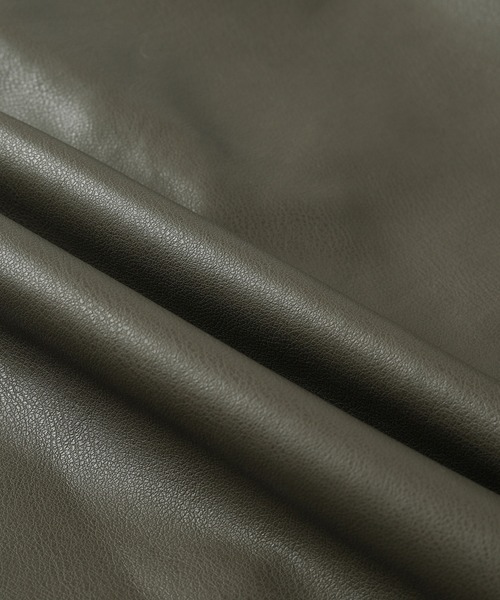 TOBEE（トゥビー）の「【Tobee】ヴィンテージ レザー ブルゾン/ ジャケット（ブルゾン・メンズ・グリーン/ブラック/ブラウン・SMALL/MEDIUM/LARGE）」の6枚目の写真