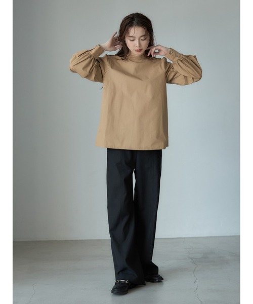 さき❣️23区☆スリーブコンシャス(オレンジ)＆ビッグシャツ(ホワイト) CITY TOKYO（シティトウキョウ）の「スリーブコンシャストップス
