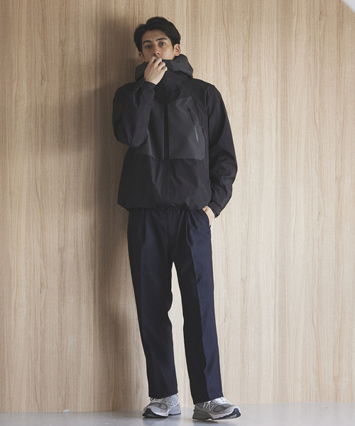 JOURNAL STANDARD relume(ジャーナルスタンダード レリューム)の「TECH ツイード SOLOTEX サキソニースラックス(スラックス・メンズ・ネイビー/チャコールグレー/ブラウン・MEDIUM/LARGE)」の10枚目の写真