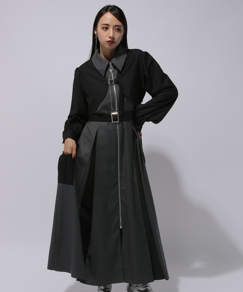 HARE ボレロデザインカーゴワンピース HARE（ハレ）の「ボレロデザインカーゴワンピース(HARE