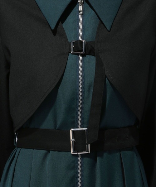 セール】ボレロデザインカーゴワンピース(HARE)（ワンピース