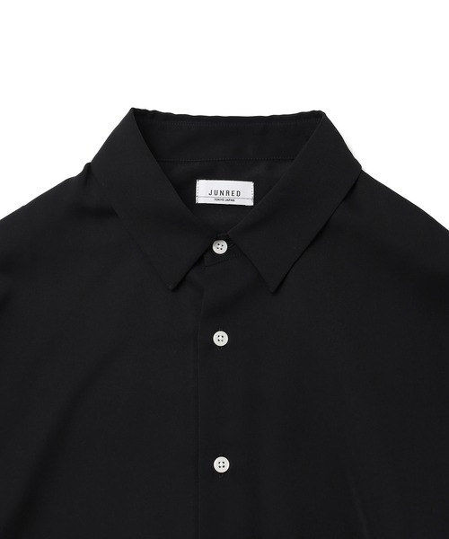 JUNRED(ジュンレッド)の「スリットコードシャツ(シャツ/ブラウス・メンズ・グレー/ブルー系その他4/ブラック・S/M/L)」の8枚目の写真