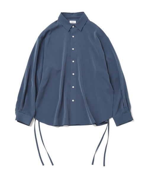 JUNRED(ジュンレッド)の「スリットコードシャツ(シャツ/ブラウス・メンズ・グレー/ブルー系その他4/ブラック・S/M/L)」の5枚目の写真