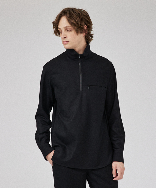 DESIGNWORKS(デザインワークス)の「【STARFLYERコラボ/セットアップ対応】マットバランサー ハーフジップシャツ(シャツ/ブラウス・メンズ・グレー/ブラック・46/50/48)」の11枚目の写真
