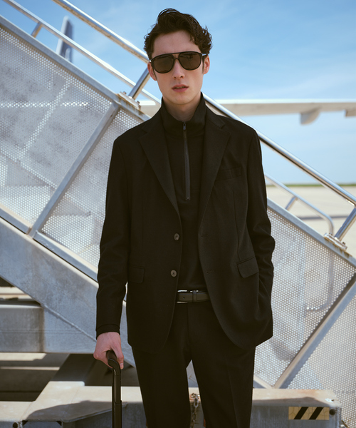 DESIGNWORKS(デザインワークス)の「【STARFLYERコラボ/セットアップ対応】マットバランサー ハーフジップシャツ(シャツ/ブラウス・メンズ・グレー/ブラック・46/50/48)」の13枚目の写真