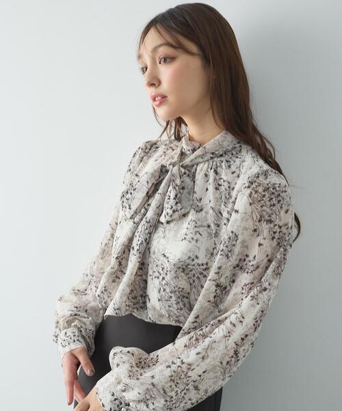 畳様ご購入専用です。 花柄シアー2Wayリボンブラウス（シャツ/ブラウス）｜INGNI